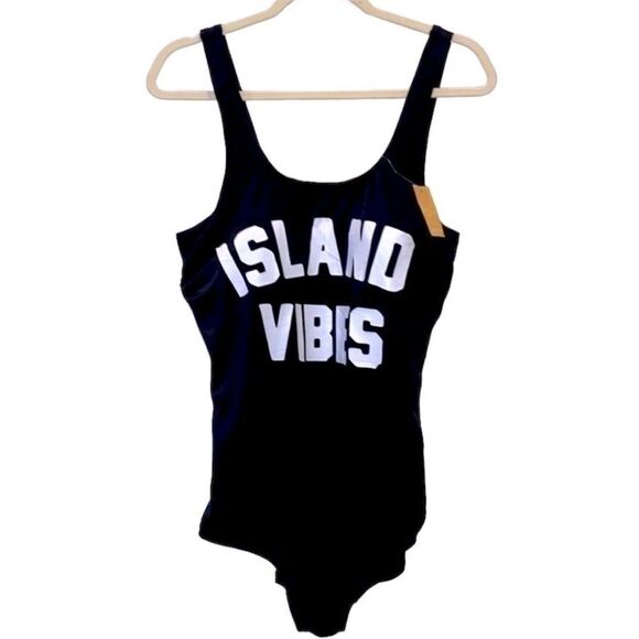 delmira Other - NWT Delimira Black Island Vibes One Piece Swimsuit Bathing Suit‍‍‍‍‍‍‍‍‍﻿﻿﻿﻿﻿﻿﻿﻿